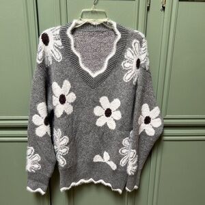 Gorgeous heavy pullover sweater NWOT